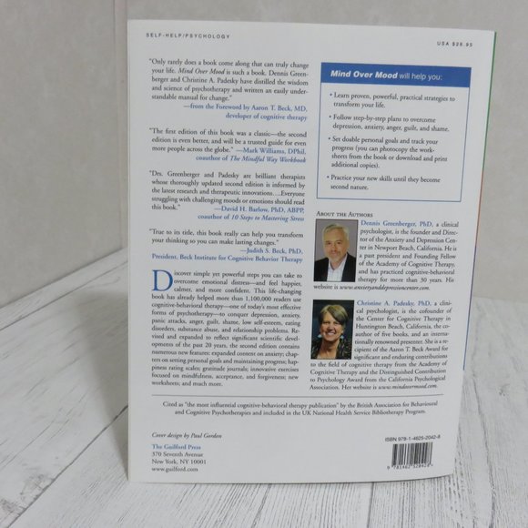 Mind Over Mood: Change How You Feel by Changing the Way You Think - Picture 2 of 2